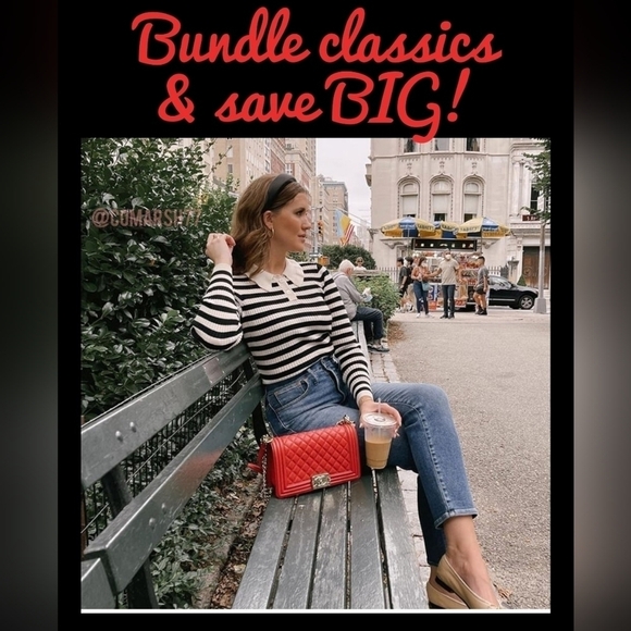 Ruby & Gold Leverback Earrings - Picture 6 of 6